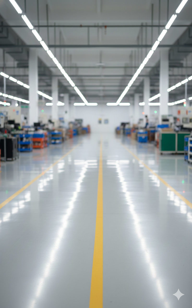 Ưu Điểm Nổi Bật Của Sơn Kẻ Vạch Giao Thông Trong Nhà Máy, Xí Nghiệp