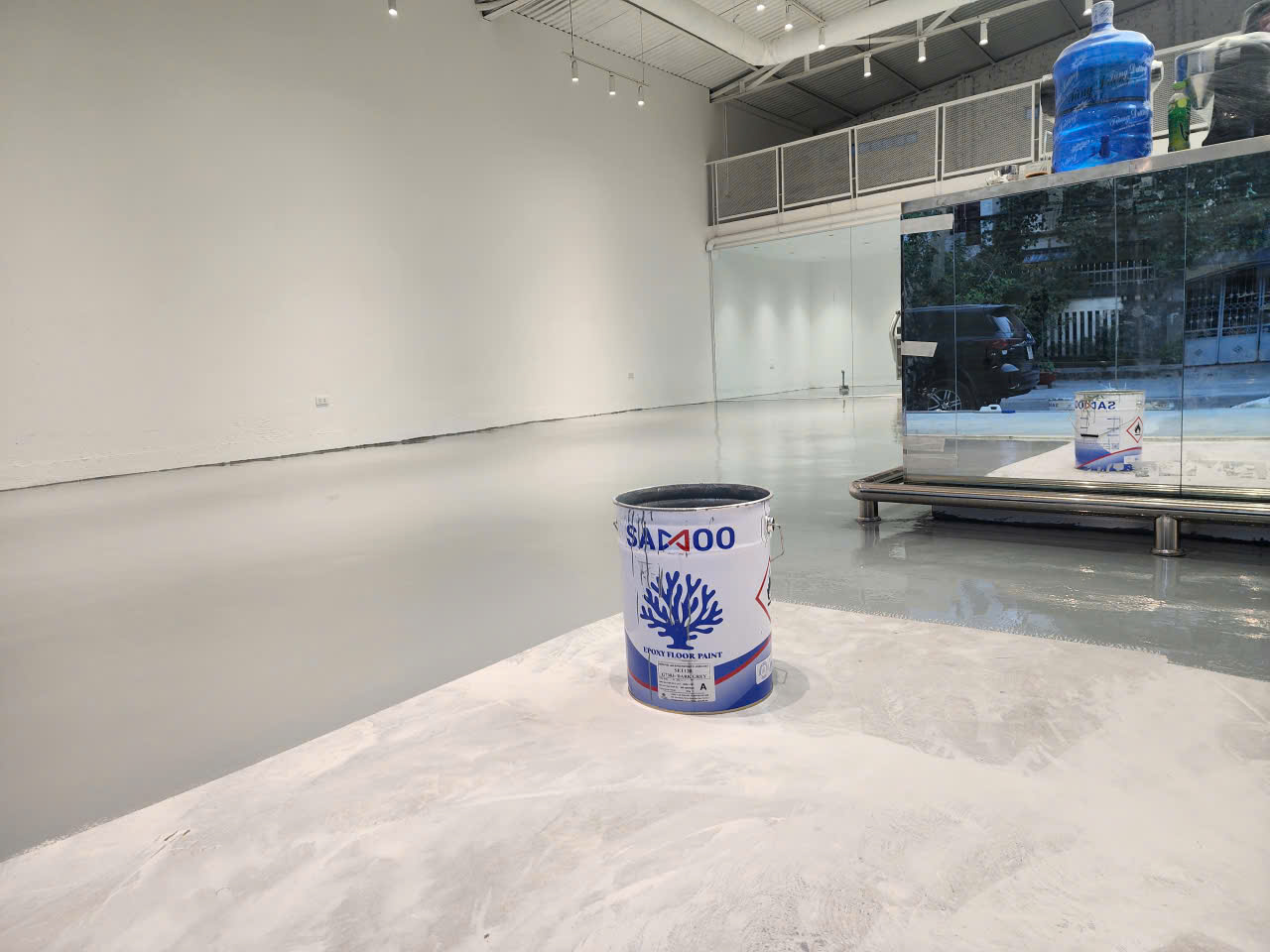 1kg sơn epoxy sơn được bao nhiêu m²?