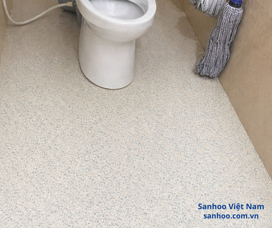 Sơn Tự San PU Cát Màu – Giải Pháp Cải Tạo Nhà Vệ Sinh Không Cần Đục Phá