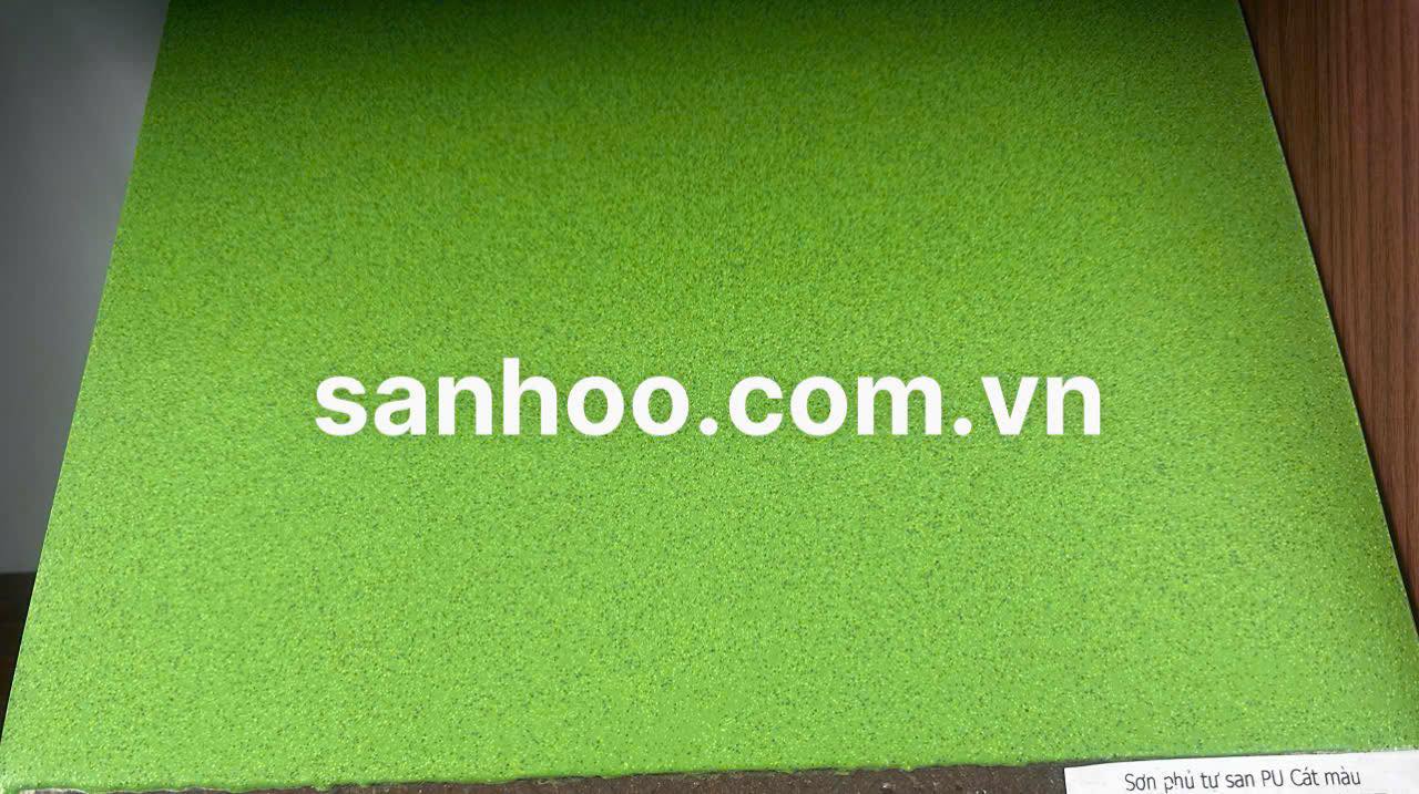 Sơn Tự San PU Cát Màu – Giải Pháp Làm Mới Nền Gạch Cũ Không Cần Đục Phá