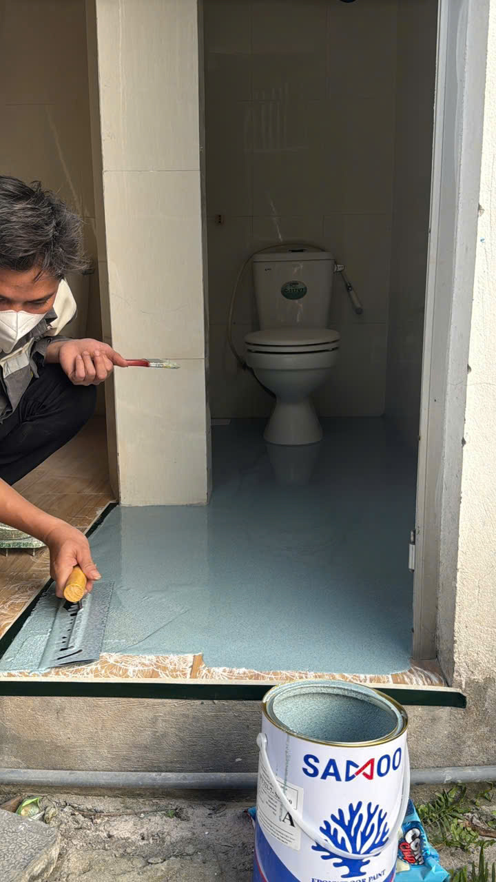 Sơn Tự San Cát Màu – Giải Pháp Cải Tạo Sàn Nhà Không Cần Đục Phá