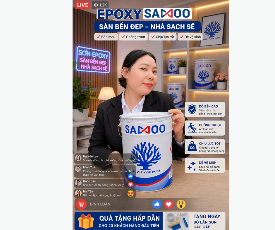 SƠN EPOXY CÓ THỰC SỰ BỀN NHƯ QUẢNG CÁO?